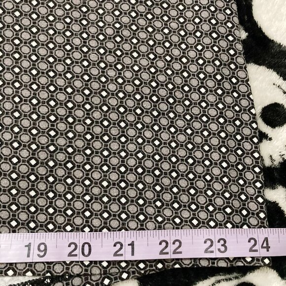 REITMANS Plus-size black grey white geometric print tank top XL 1X XXL 2X shirt - Picture 10 of 15